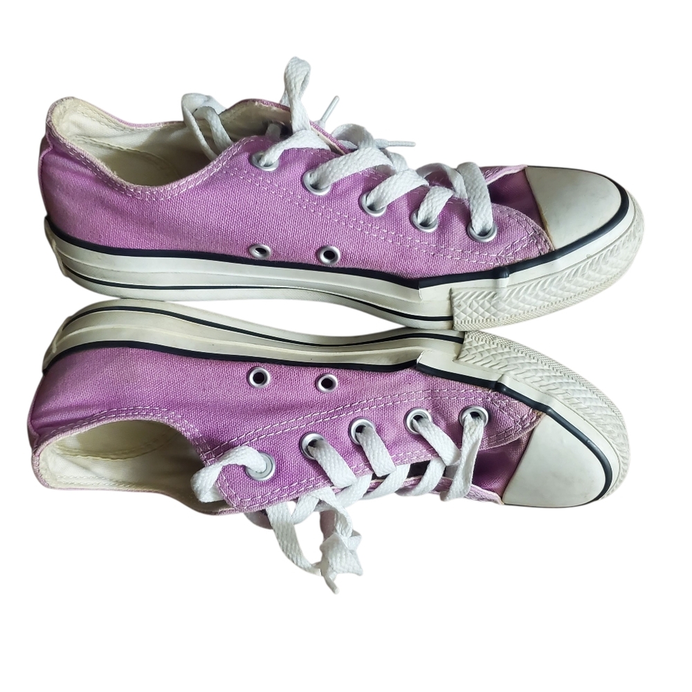 Converse Chuck Taylor All Star Shoes Mens 4 Womans 6 Low-top Purple - Picture 3 of 6